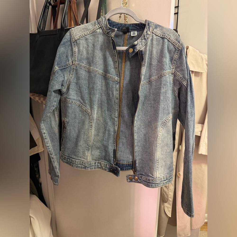 Biker denim Jacket